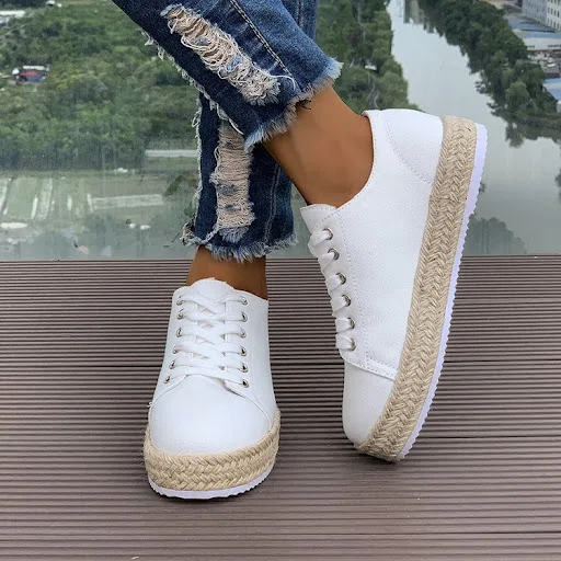 Title 11, Dames Platte Schoenen Comfortabel Platform Mode...