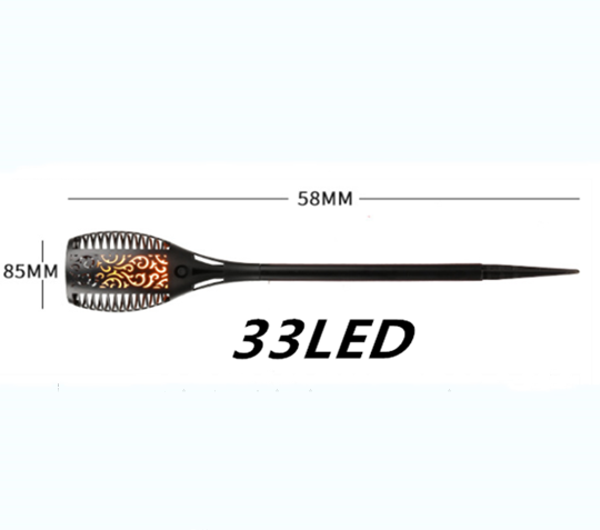 Solar Flame Flickering Garden LED Light IP65 Outdoor Tiki Torch Light Spotlights Landscape Decoration LED Lamp — photo 13