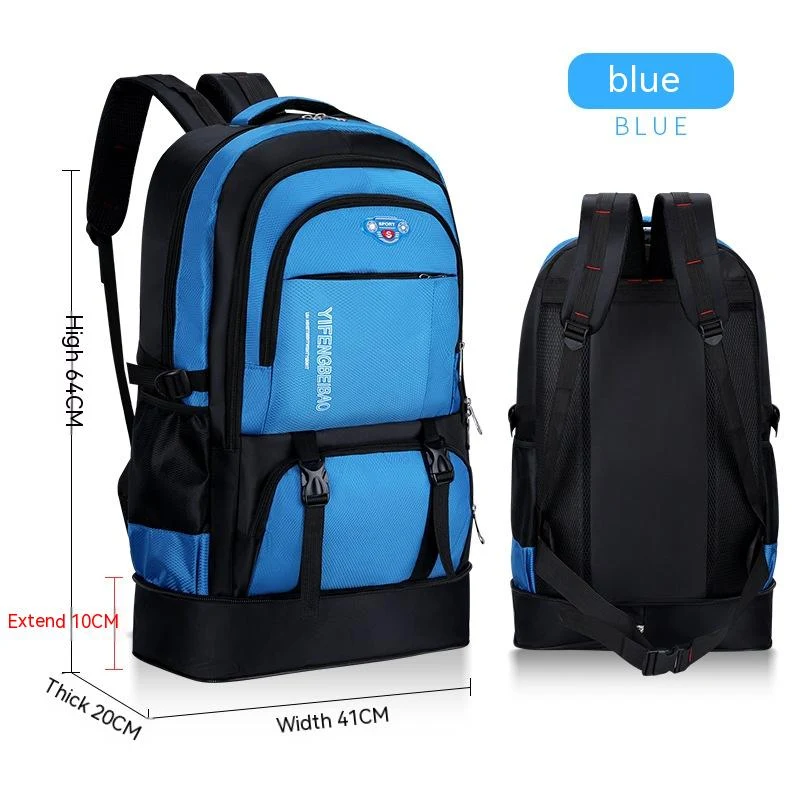 Men's Big Travel Tourist Mountaineering Outdoor Large Capacity Luggage Backpack perfect for backpacking, hiking, and lon — photo 8