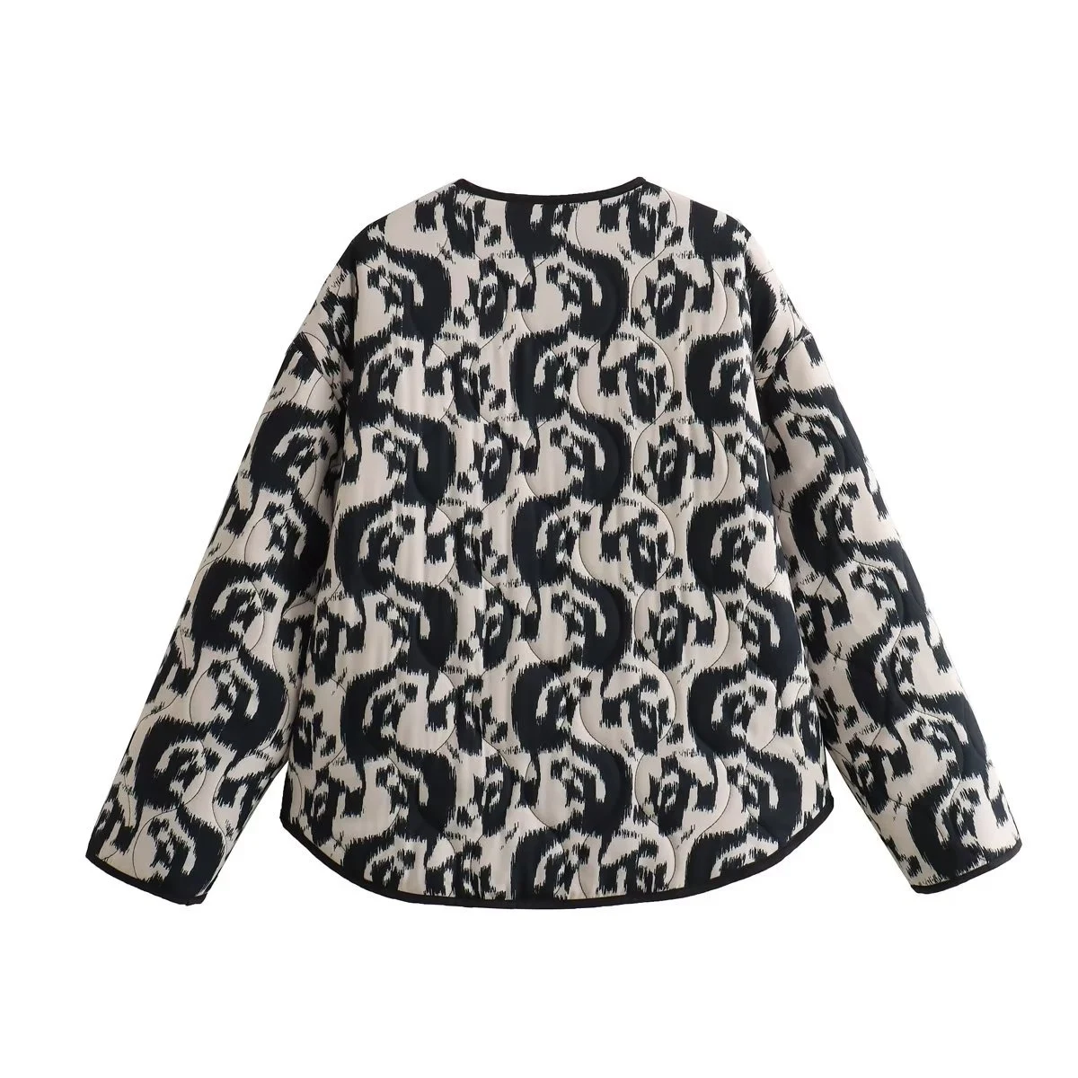 Title 15, Printed French Style Thread Cotton Coat Jacket,...