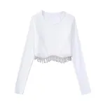 White long sleeves