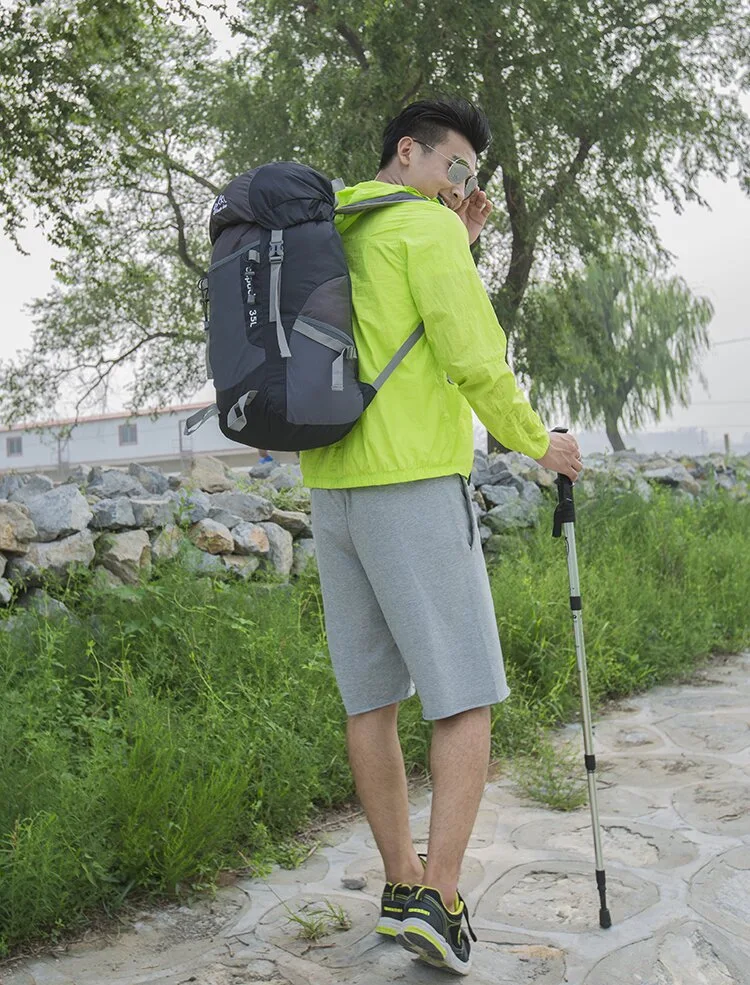 Title 4, Mochila dobrável para alpinismo, compacta e res...