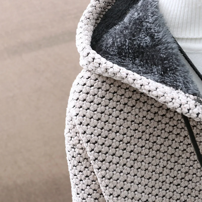 Men's Hooded Zipper Sweater Slim Fit provides a modern and comfortable look, ideal for everyday wear and various casual — photo 4