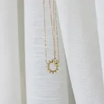 Collar de doble pila de carpas de girasí — foto 5