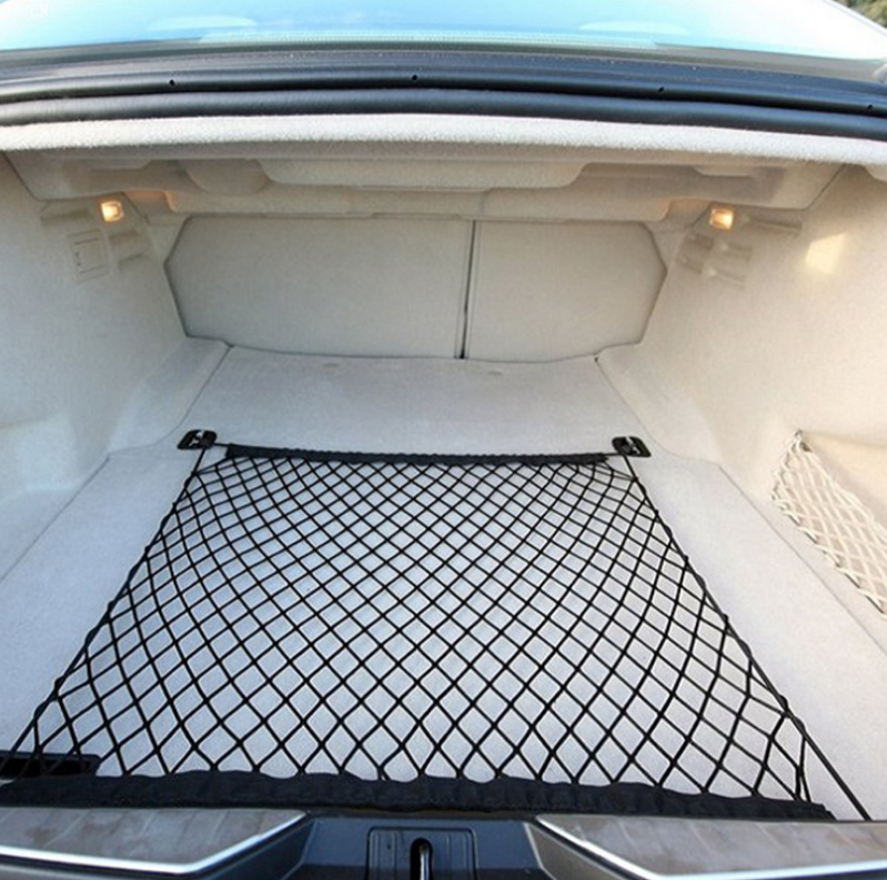 Extra large car trunk net bag, luggage net cover, storage net, special flat net for off-road vehicles, secure cargo and — photo 1