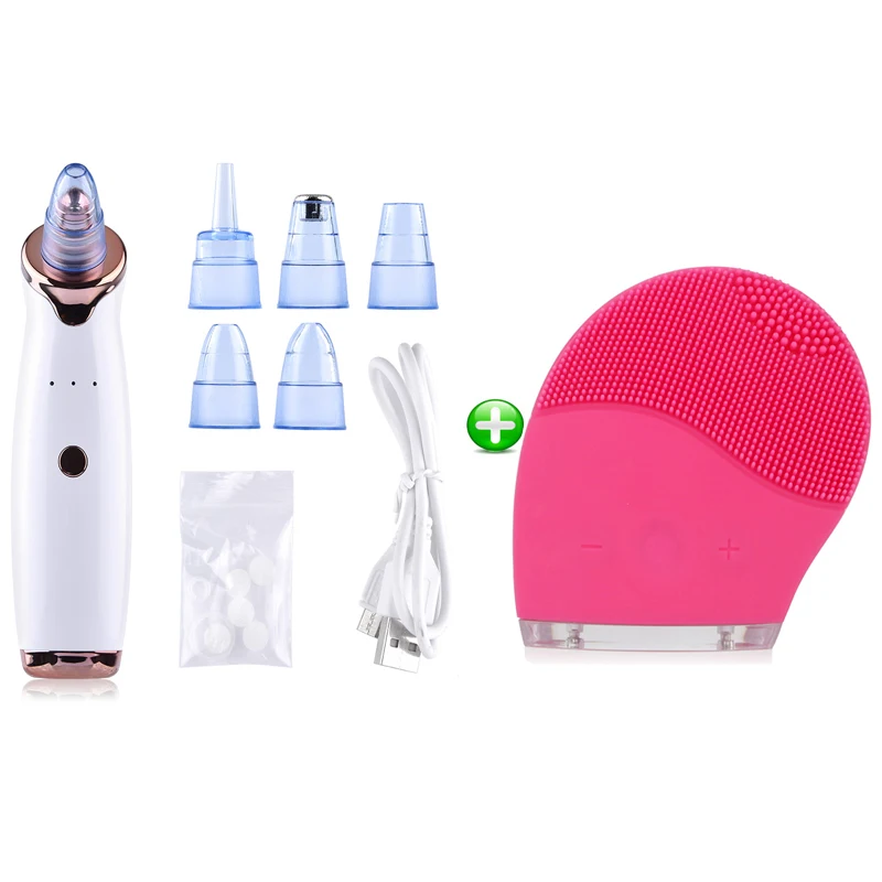Electric Blackhead Remover Instrument Facial Suction Cleanser Beauty Acne Cleaning Blackhead Suction Instrument Skin Car — photo 3