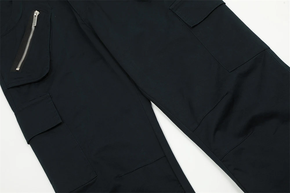 Men's Double Zipper Multi-pocket Cargo Pants. Durable and functional trousers for work, hiking, and everyday wear. Plent — photo 5
