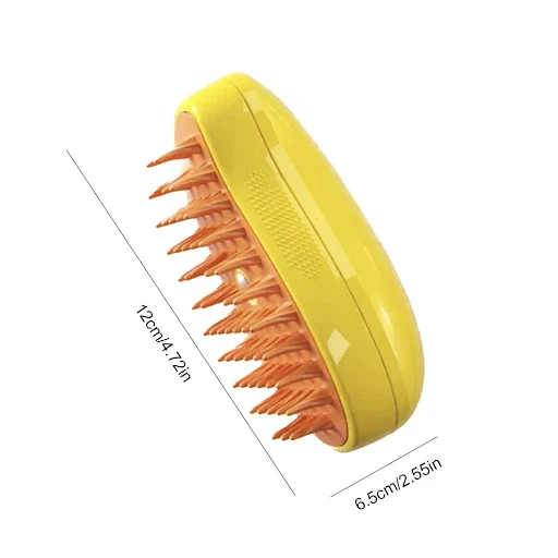 1/2PC Cat Steam Brush Steamy Dog Brush 3 in 1 Electric Spray Cat Hair Brushes for Massage Pet Grooming Comb Hair Removal — photo 3