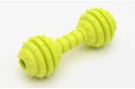 TPR Rubber Barbell Dog Toy, durable chew toy for dogs, promotes dental health, reduces boredom, and encourages interacti — photo 1