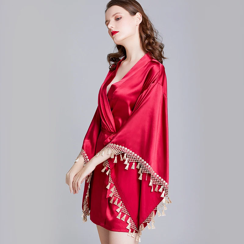 Title 5, Womens Fashion Casual Loose Pajamas Cardigan f...