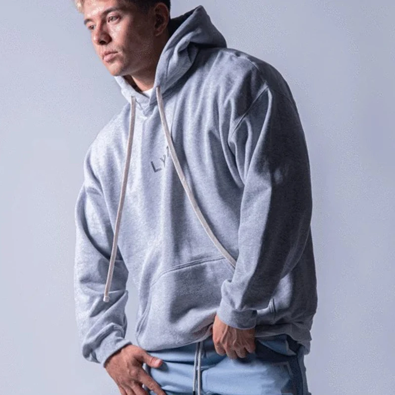 Title 5, Mens Pullover Sports Loose Hooded Sweatshirt, ...