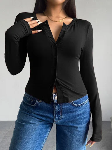Title 3, Autumn Winter Coat Womens Clothes Long Sleeve ...
