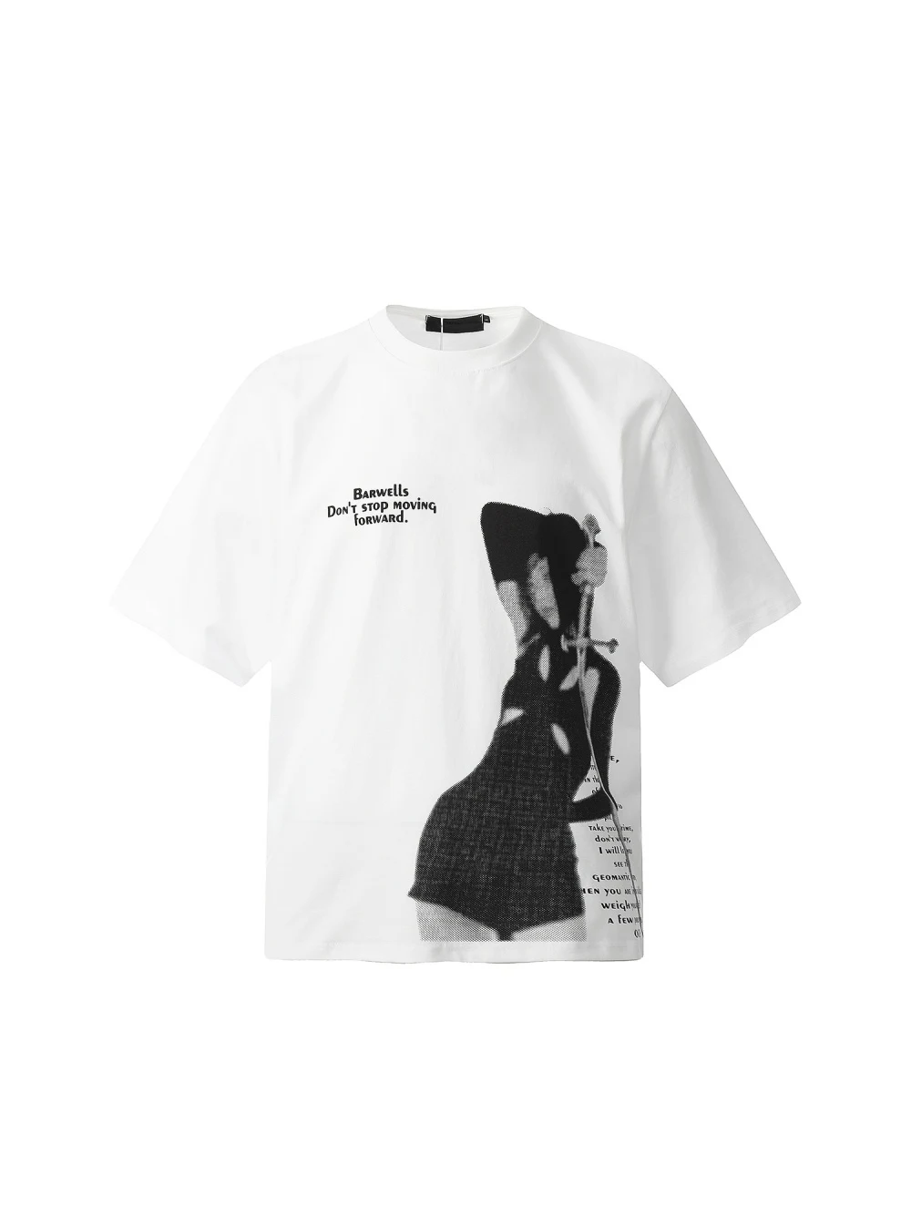 Women's Vintage Print Short Sleeves T-shirt, Loose Top, comfortable and stylish for casual wear, perfect for everyday or — photo 7