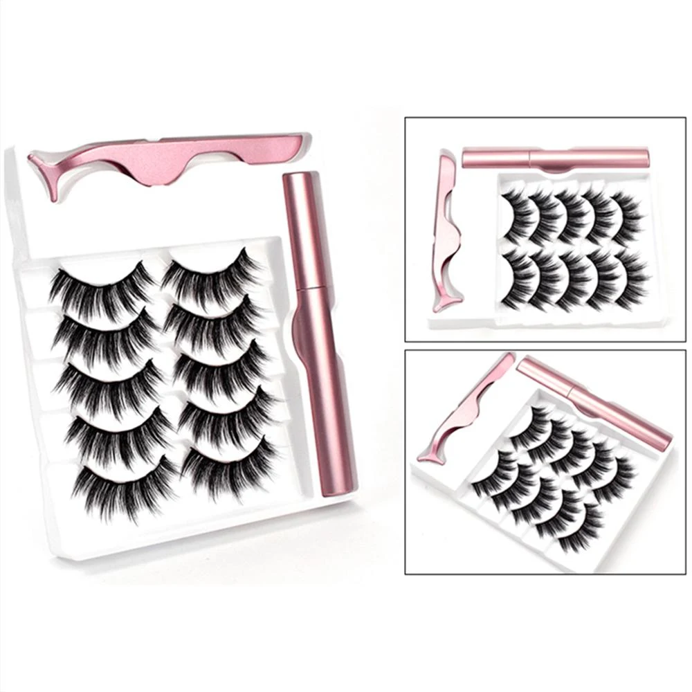 Magnetische Eyeliner-Wimpern für einen mühelosen, verführerischen Blick. Einfache Anwendung, wiederverwendbar, kein Kleber notwendig. — foto 14