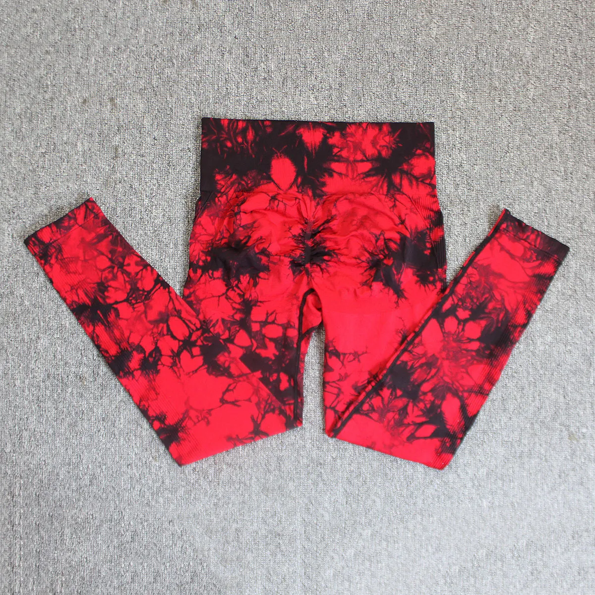 Women's Printed Tie-dye Seamless Skinny Yoga Pants offer comfort, style, and flexibility for workouts, yoga, or everyday — photo 10