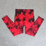 Women's Printed Tie-dye Seamless Skinny Yoga Pants offer comfort, style, and flexibility for workouts, yoga, or everyday — photo 10
