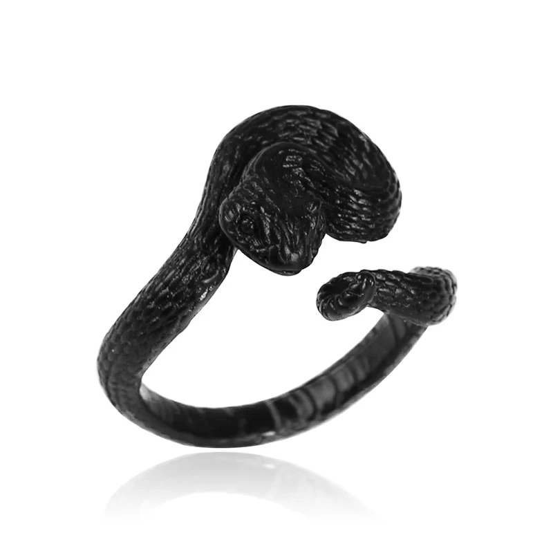 Anel de cobra cascavel tailandês em prata, joia para homens e mulheres, design único e elegante com entrega rápida e segura. — foto 3