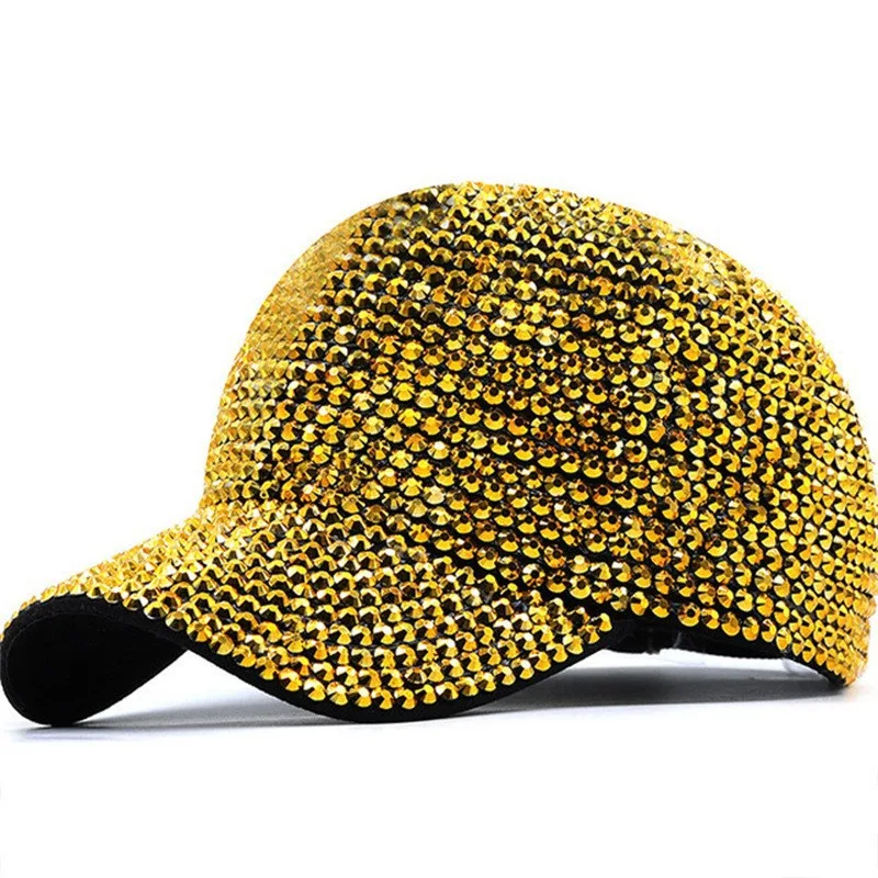 Title 7, New Dot Diamond Baseball Hat Shiny Trend