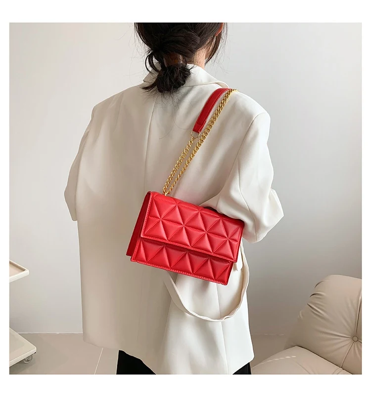 Title 5, Western Style Rhombus Embroidery Thread Shoulde...