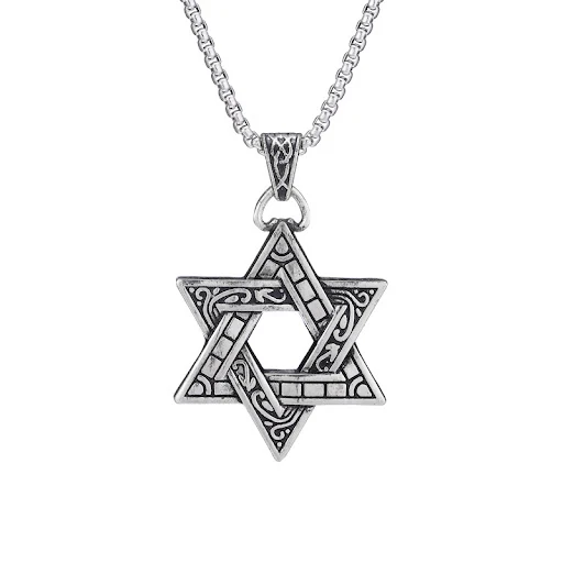 Title 2, Metal Star of David Colar Chain