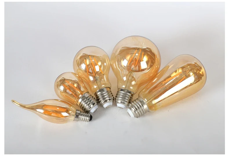 Title 1, Lampadina Edison LED Filamento E27 Luce Calda F...