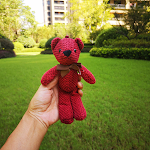 20cm Pineapple Bear Doll Plush Pendant Soft and Cuddly Charm Great for Kids Adorable Gift Idea and Fun Decoration — photo 9