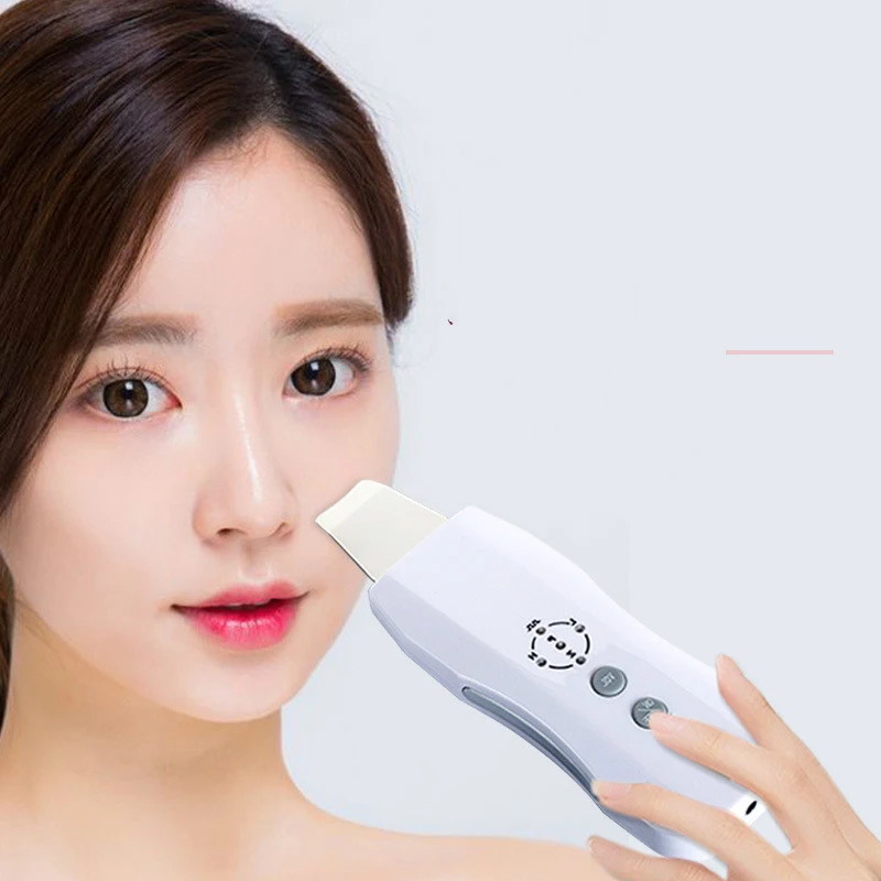 Limpador facial ultrassônico para uma pele radiante. Remove impurezas, esfolia suavemente e melhora a absorção de cosméticos. Pele limpa e renovada. — foto 1