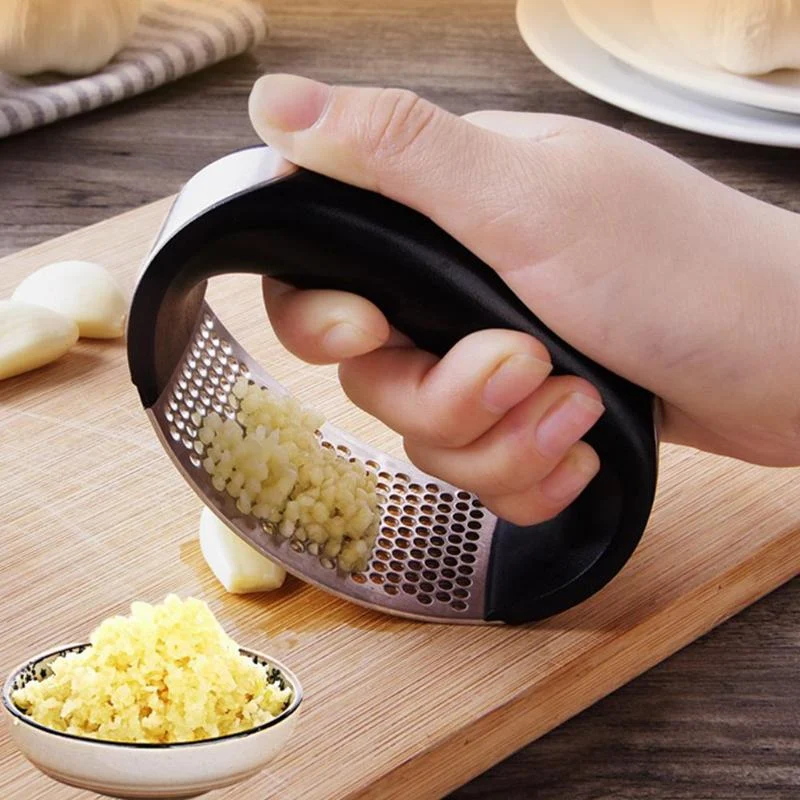 Title 1, Stainless Steel Garlic Press Home Manual Garlic...