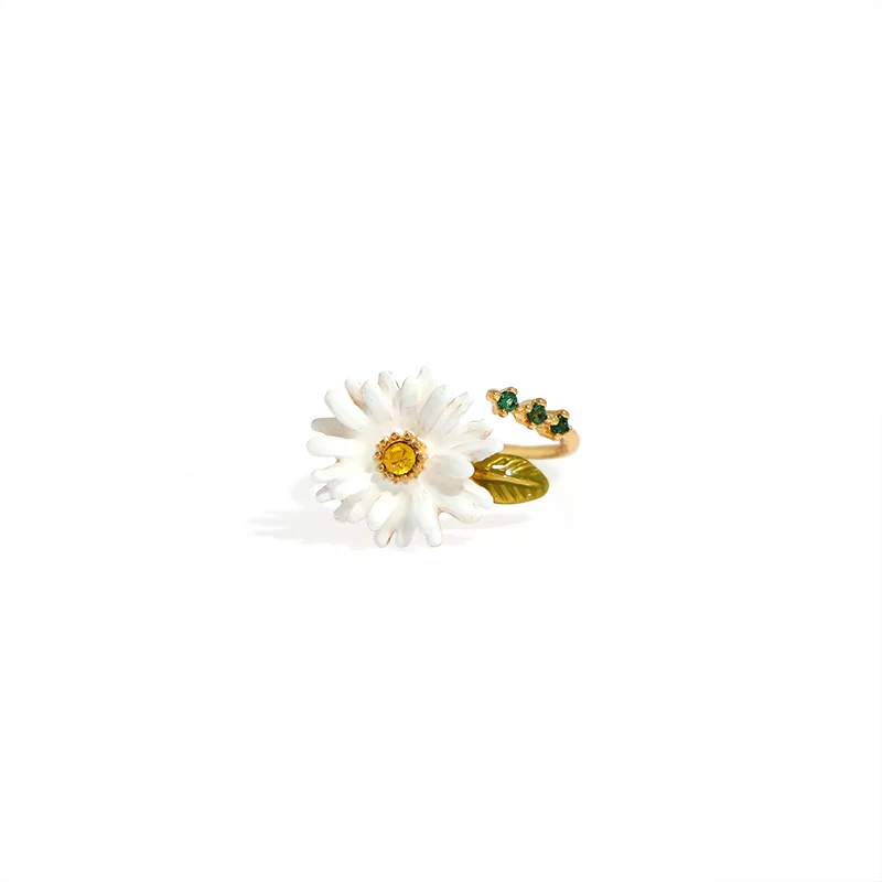Anel com Esmalte Ajustável Boca Feminino Europeu Americano Joia Elegante Design Moderno Ideal Presente Moda Feminina — foto 2