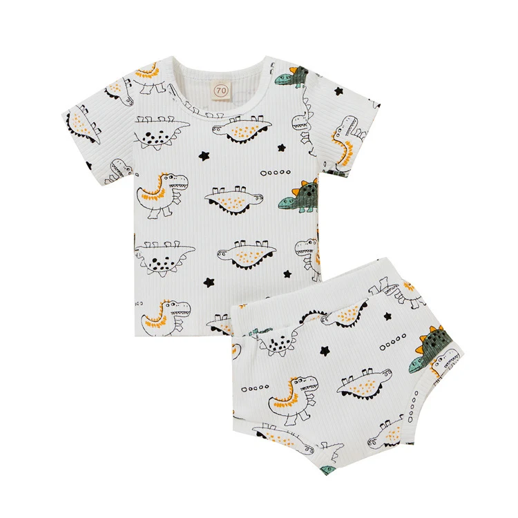 Conjunto infantil de shorts estampados duas peças. Conforto e estilo para as crianças. Ideal para brincar e se divertir. Tecido leve e respirável. — foto 10