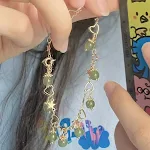 Pulseira geométrica simples e elegante para mulheres Adicione um toque sofisticado e moderno ao seu visual com este acessório essencial. — foto 4