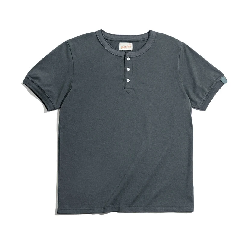 Camiseta casual retrô americana masculina manga curta Conforto e estilo para o dia a dia Visual descontraído para diversas ocasiões Ideal para o verão. — foto 2