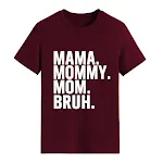 Wine Red White Font