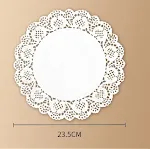23.5cm white