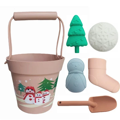 Title 6, Childrens Outdoor Snow Bucket Silicone Beach T...