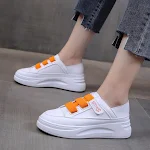 Dames verhogende schoenen met ademende mesh, lazy platform en dikke zool. Comfortabele sneakers voor extra lengte en een casual look. — foto 6