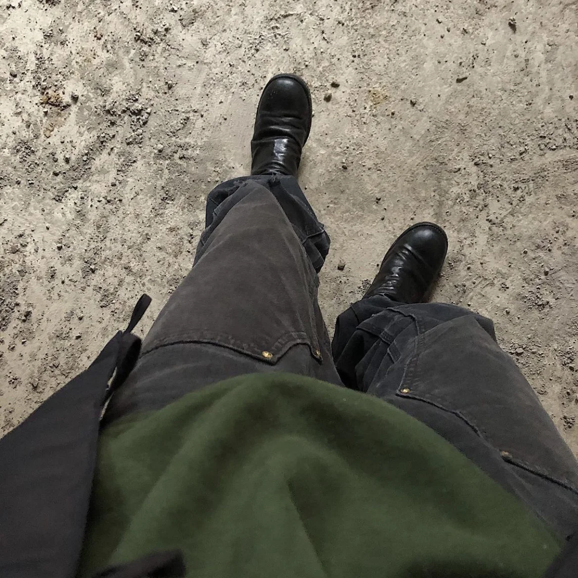 Men's Straight Pants Double-knee Logging Overalls Durable Workwear for Forestry Professionals Enhanced Protection and Co — photo 12
