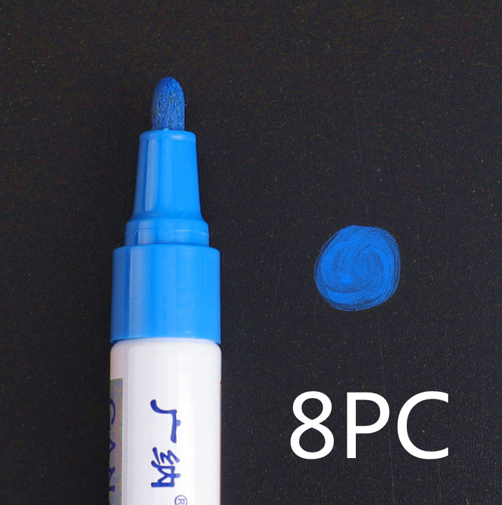 Colorful Waterproof Permanent Paint Pen for Car Tyre Tire Tread CD Metal. Durable vibrant colors, perfect for marking an — photo 12