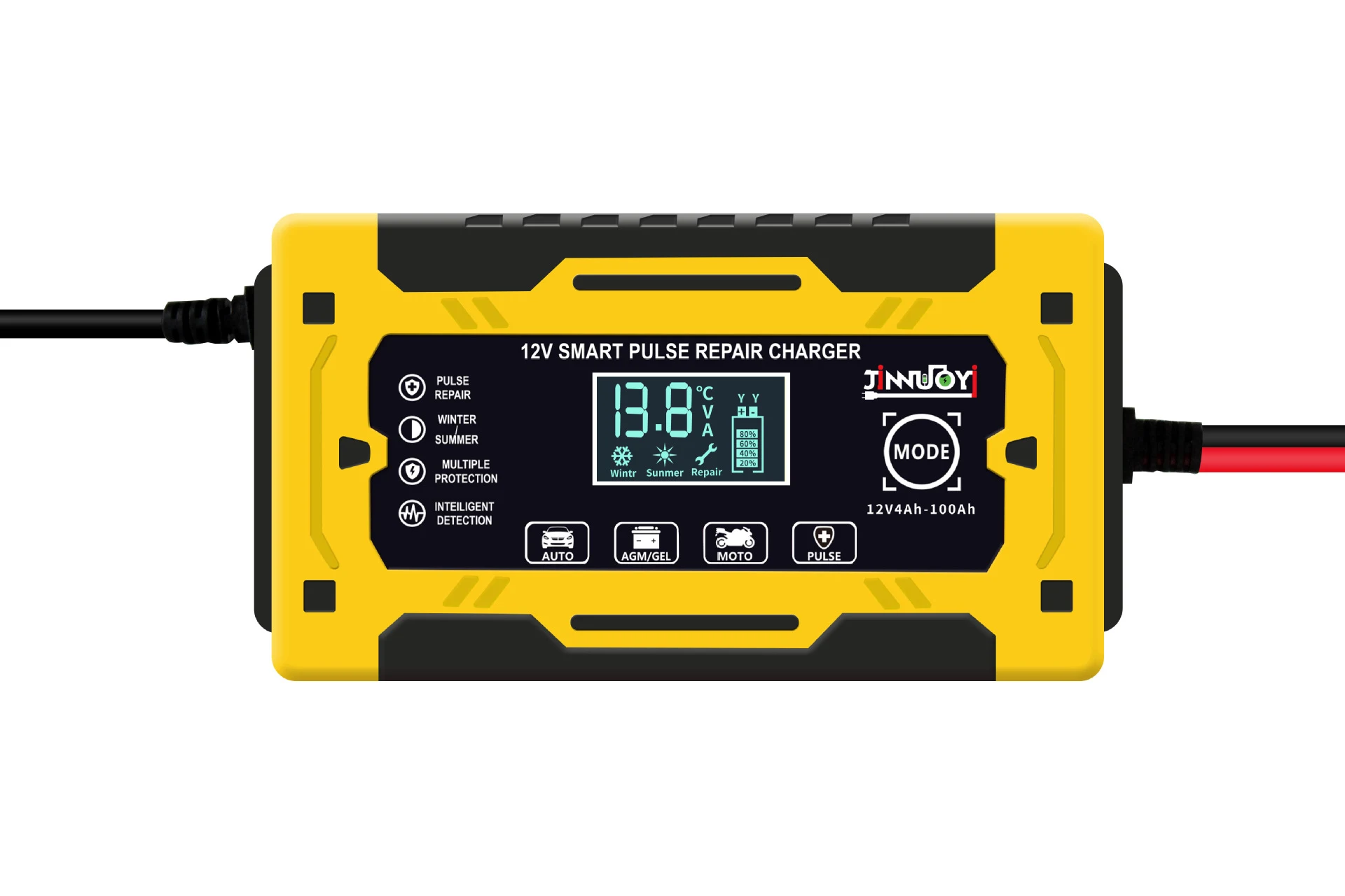 Caricabatterie 12V per auto e moto con ricarica intelligente. Mantiene la batteria in ottime condizioni, sicuro e facile da usare. — foto 7