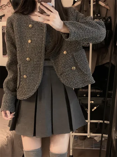 Title 4, Spring New Style Small Fragrant Woven Nylon Jac...