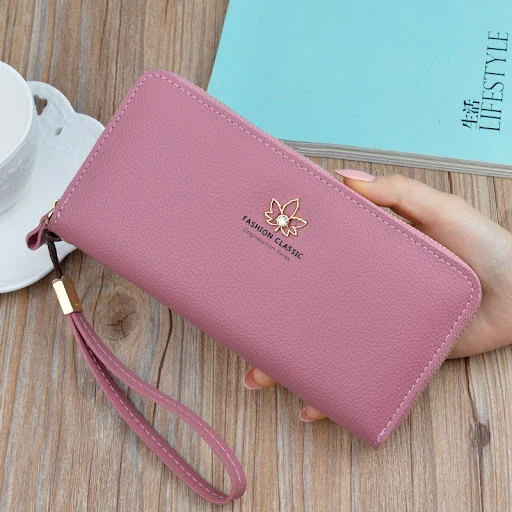 Title 2, Large-capacity Zipper Wallet Ladies Long Fashio...