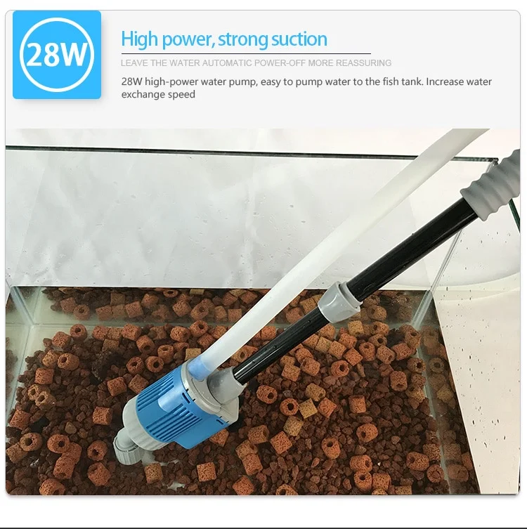 Title 7, Fish Tank Gravel Cleaner Aquarium Sand Electric...