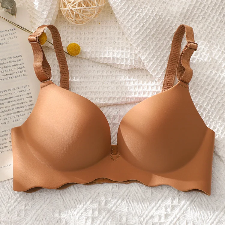 Non-marking, Rimless Gather-up Adjustable Macaron Bra provides perfect lift and comfort for everyday wear, offering a sm — photo 9
