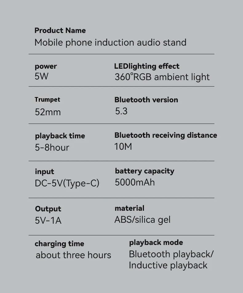 Title 1, Caixa de Som Bluetooth Três em Um com Suporte p...