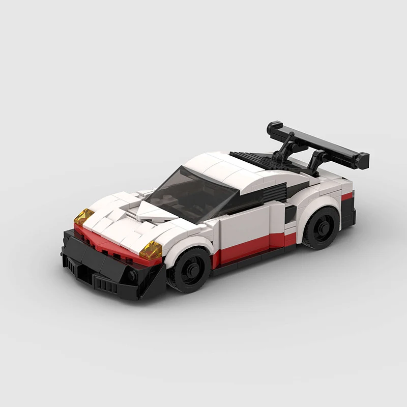 Running Car Building Block Toy MOC DIY. Small particle technology for creative play and puzzle solving. Build your own r — photo 1
