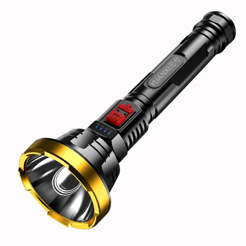 Title 4, Lanterna LED 90000LM Recarregável USB Super Bri...