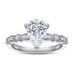 Anel feminino de moda com zircônia, estilo europeu e americano. Design elegante, ideal para looks modernos e sofisticados. — foto 2