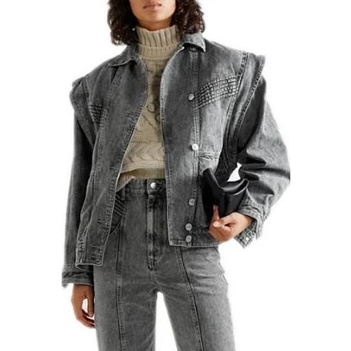 Title 4, Denim jacket with detachable sleeves