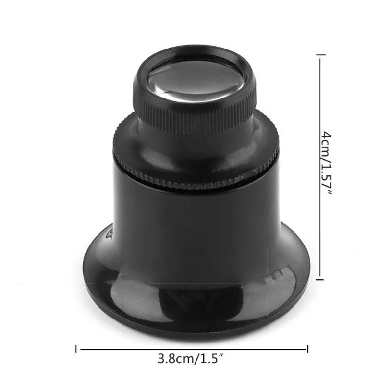 Title 6, 20X HD Watch Repair Magnifying Glass. Precision...