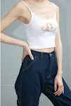 Slim fit camisole met engelprint. Een veelzijdig kledingstuk dat je figuur flatteert, perfect voor elke outfit en voor een comfortabele look. — foto 4
